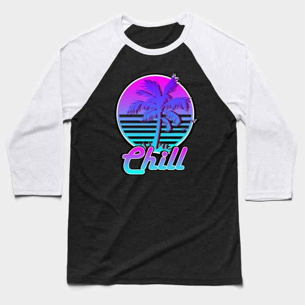 Chill Baseball T-Shirt by DstreetStyle